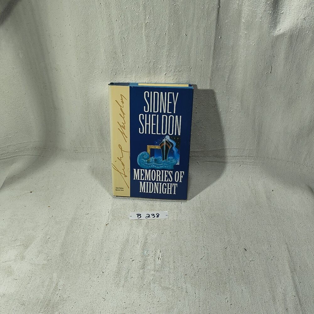 Memories of Midnight by Sidney Sheldon (1990, Hardcover) Autographed Copy